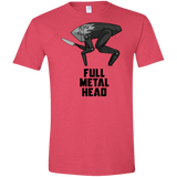 T-Shirts Heather Red / S Full Metal Head Men's Semi-Fitted Softstyle