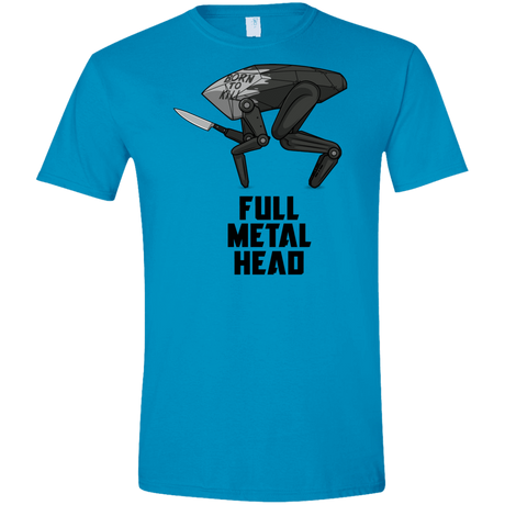T-Shirts Sapphire / S Full Metal Head Men's Semi-Fitted Softstyle