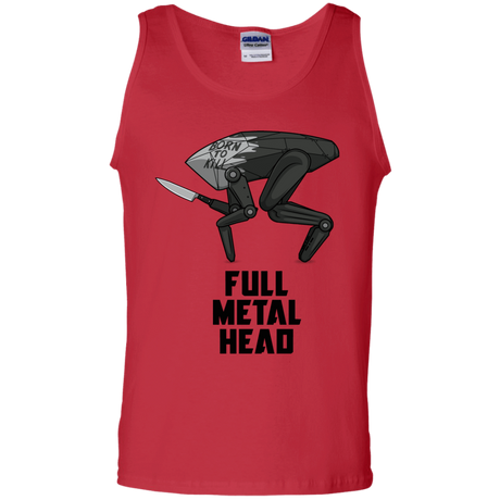 T-Shirts Red / S Full Metal Head Men's Tank Top