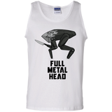 T-Shirts White / S Full Metal Head Men's Tank Top