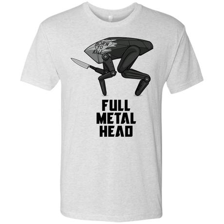 T-Shirts Heather White / S Full Metal Head Men's Triblend T-Shirt