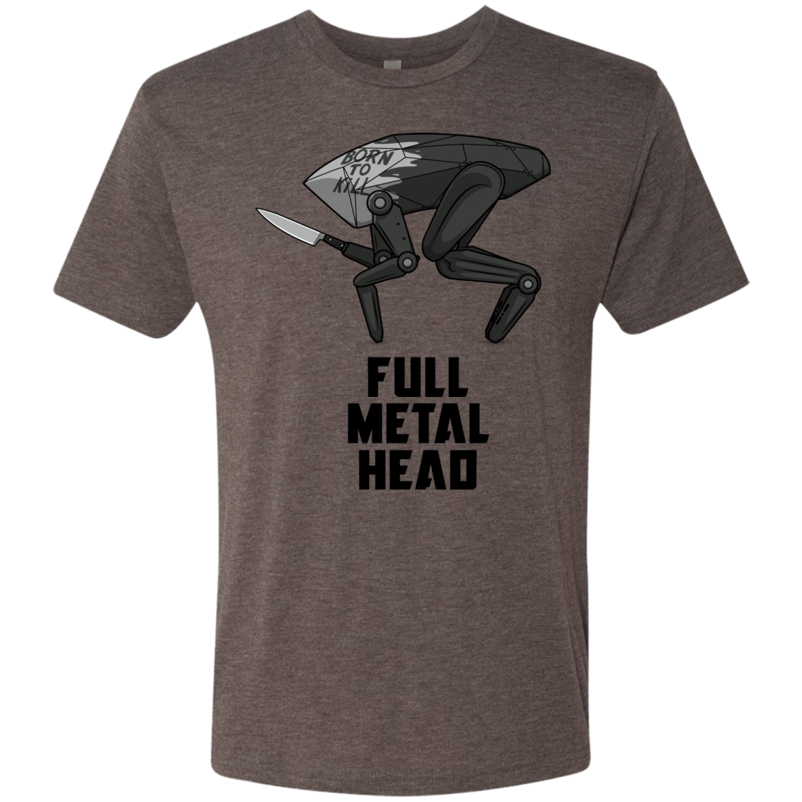 T-Shirts Macchiato / S Full Metal Head Men's Triblend T-Shirt