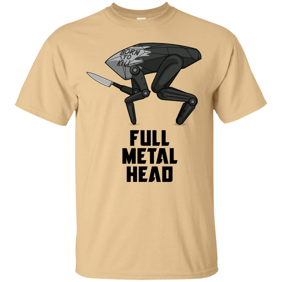 T-Shirts Vegas Gold / S Full Metal Head T-Shirt