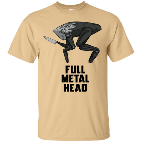 T-Shirts Vegas Gold / S Full Metal Head T-Shirt
