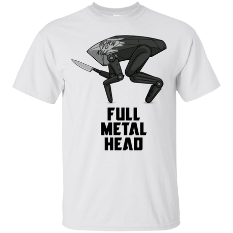 T-Shirts White / S Full Metal Head T-Shirt