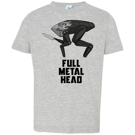 T-Shirts Heather Grey / 2T Full Metal Head Toddler Premium T-Shirt