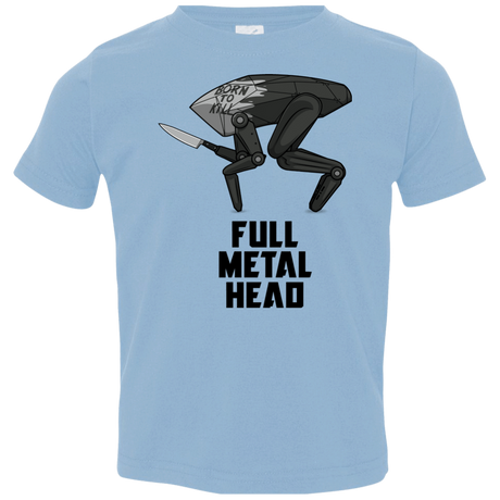 T-Shirts Light Blue / 2T Full Metal Head Toddler Premium T-Shirt