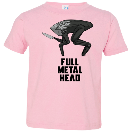 T-Shirts Pink / 2T Full Metal Head Toddler Premium T-Shirt