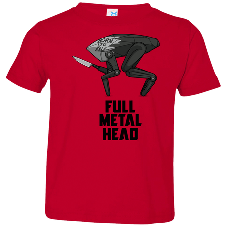 T-Shirts Red / 2T Full Metal Head Toddler Premium T-Shirt