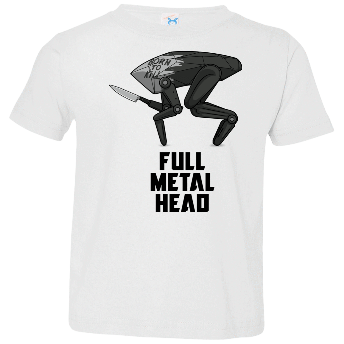 T-Shirts White / 2T Full Metal Head Toddler Premium T-Shirt