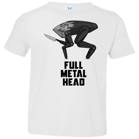 T-Shirts White / 2T Full Metal Head Toddler Premium T-Shirt