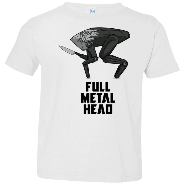 T-Shirts White / 2T Full Metal Head Toddler Premium T-Shirt