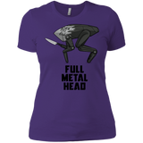 T-Shirts Purple Rush/ / X-Small Full Metal Head Women's Premium T-Shirt