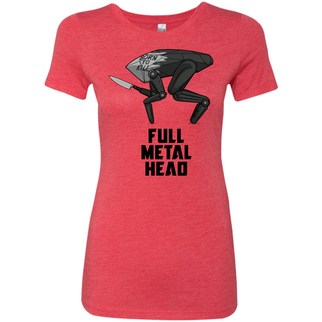 T-Shirts Vintage Red / S Full Metal Head Women's Triblend T-Shirt