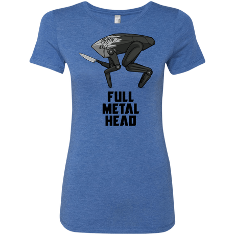T-Shirts Vintage Royal / S Full Metal Head Women's Triblend T-Shirt