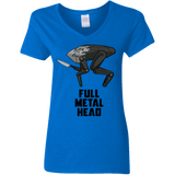 T-Shirts Royal / S Full Metal Head Women's V-Neck T-Shirt