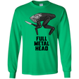 T-Shirts Irish Green / YS Full Metal Head Youth Long Sleeve T-Shirt