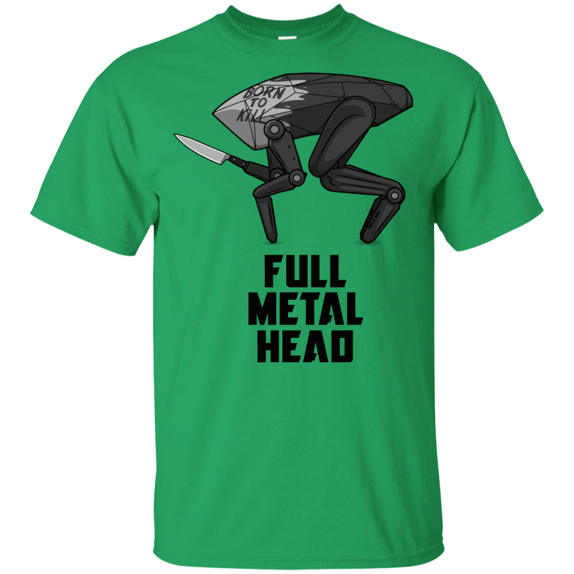 T-Shirts Irish Green / YXS Full Metal Head Youth T-Shirt
