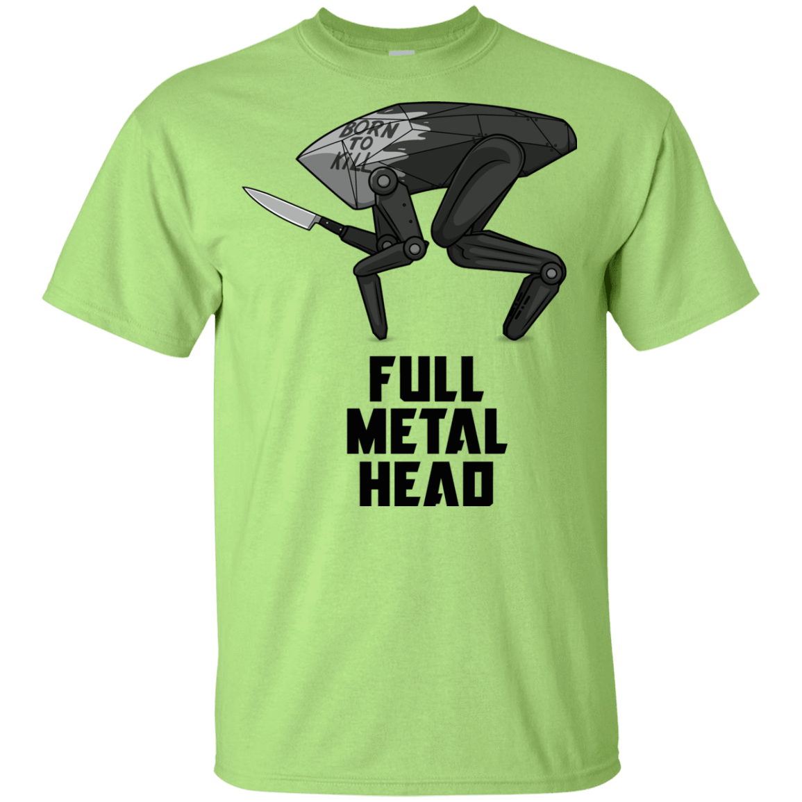 T-Shirts Mint Green / YXS Full Metal Head Youth T-Shirt