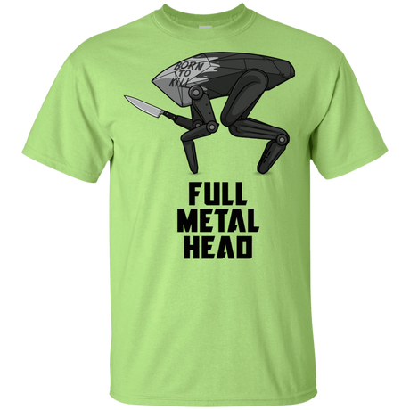 T-Shirts Mint Green / YXS Full Metal Head Youth T-Shirt