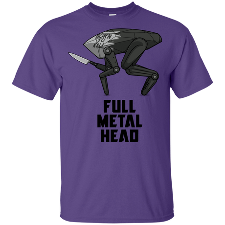 T-Shirts Purple / YXS Full Metal Head Youth T-Shirt