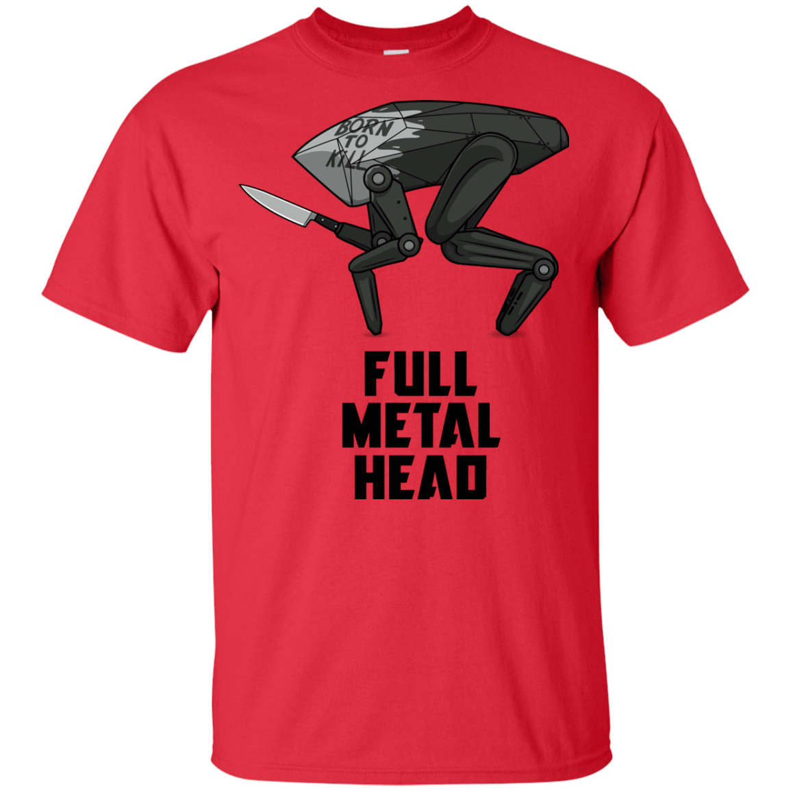 T-Shirts Red / YXS Full Metal Head Youth T-Shirt