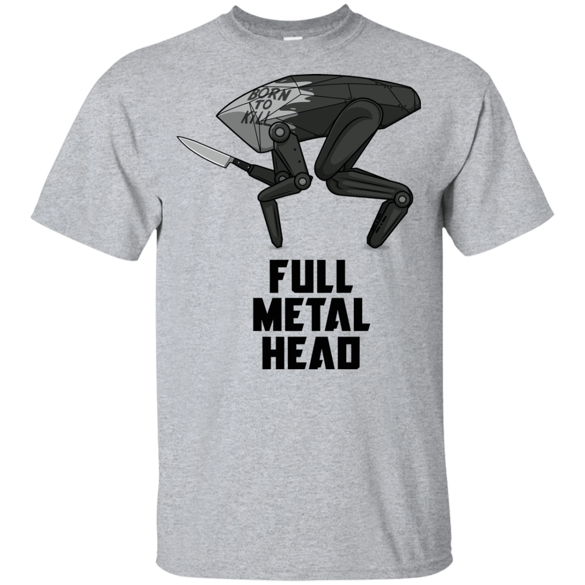 T-Shirts Sport Grey / YXS Full Metal Head Youth T-Shirt