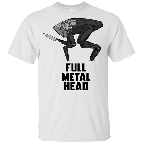 T-Shirts White / YXS Full Metal Head Youth T-Shirt