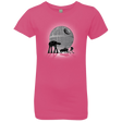 T-Shirts Hot Pink / YXS Full Moon Over Empire Girls Premium T-Shirt