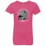 T-Shirts Hot Pink / YXS Full Moon Over Empire Girls Premium T-Shirt