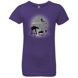 T-Shirts Purple Rush / YXS Full Moon Over Empire Girls Premium T-Shirt