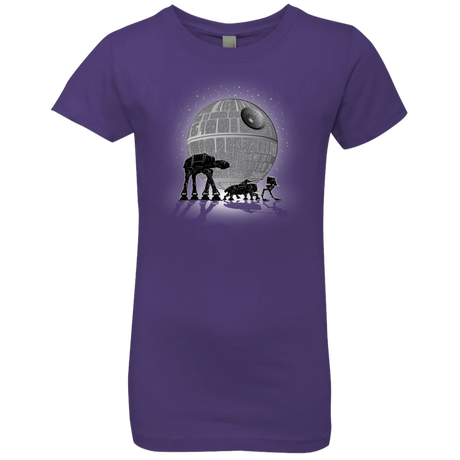 T-Shirts Purple Rush / YXS Full Moon Over Empire Girls Premium T-Shirt