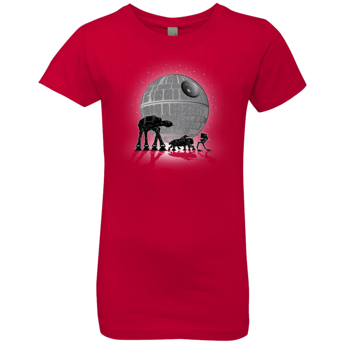 T-Shirts Red / YXS Full Moon Over Empire Girls Premium T-Shirt