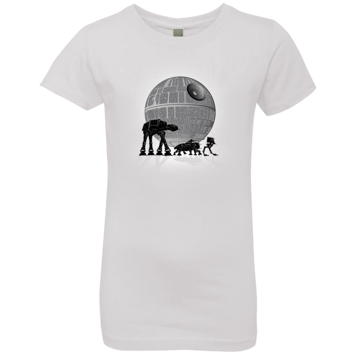 T-Shirts White / YXS Full Moon Over Empire Girls Premium T-Shirt