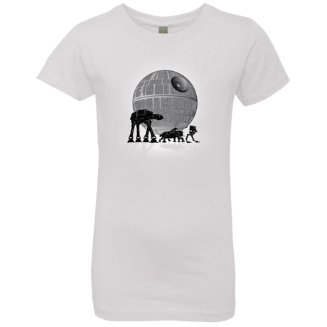 T-Shirts White / YXS Full Moon Over Empire Girls Premium T-Shirt