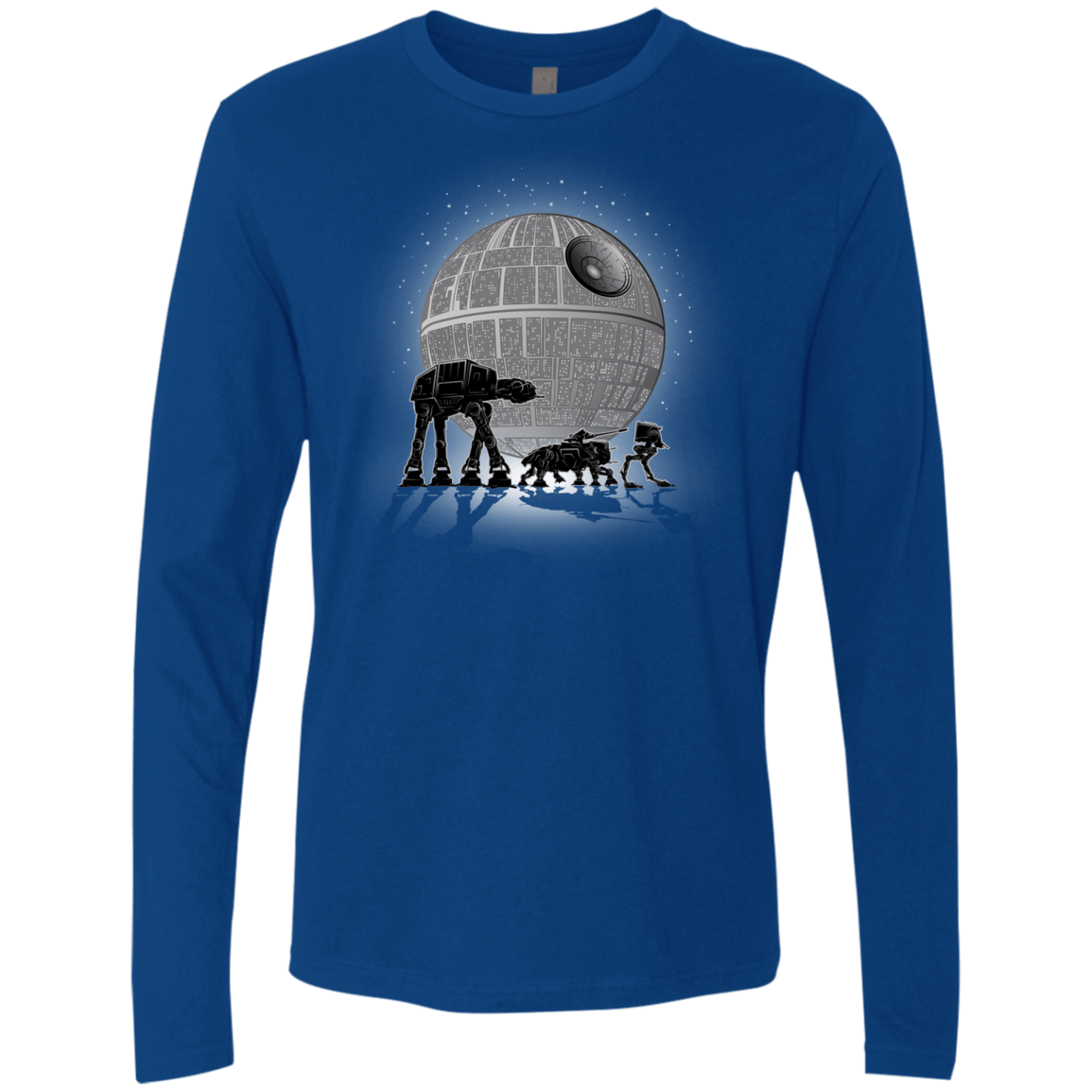 T-Shirts Royal / Small Full Moon Over Empire Men's Premium Long Sleeve