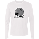 T-Shirts White / Small Full Moon Over Empire Men's Premium Long Sleeve