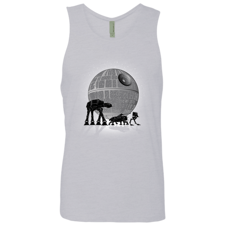 T-Shirts Heather Grey / Small Full Moon Over Empire Men's Premium Tank Top