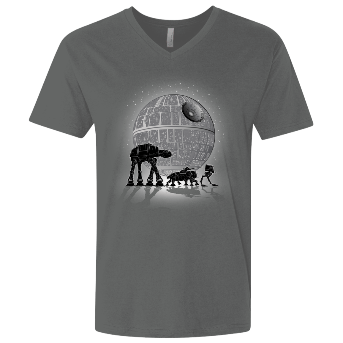 T-Shirts Heavy Metal / X-Small Full Moon Over Empire Men's Premium V-Neck