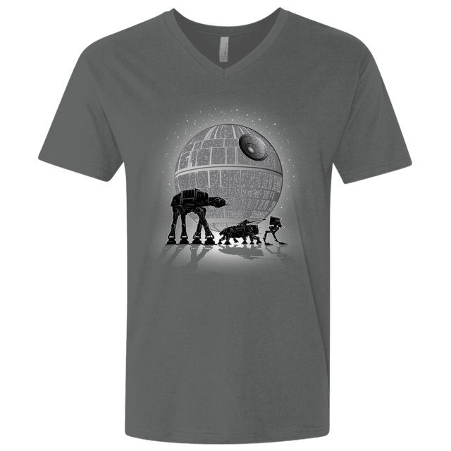 T-Shirts Heavy Metal / X-Small Full Moon Over Empire Men's Premium V-Neck