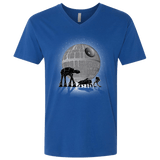 T-Shirts Royal / X-Small Full Moon Over Empire Men's Premium V-Neck