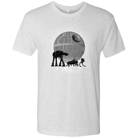 T-Shirts Heather White / Small Full Moon Over Empire Men's Triblend T-Shirt