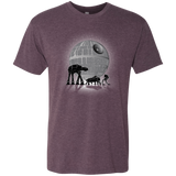 T-Shirts Vintage Purple / Small Full Moon Over Empire Men's Triblend T-Shirt