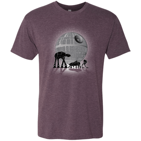 T-Shirts Vintage Purple / Small Full Moon Over Empire Men's Triblend T-Shirt