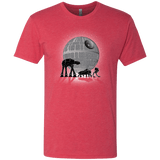 T-Shirts Vintage Red / Small Full Moon Over Empire Men's Triblend T-Shirt