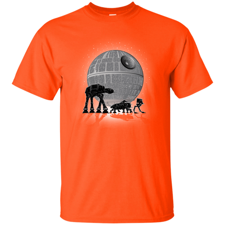 T-Shirts Orange / Small Full Moon Over Empire T-Shirt
