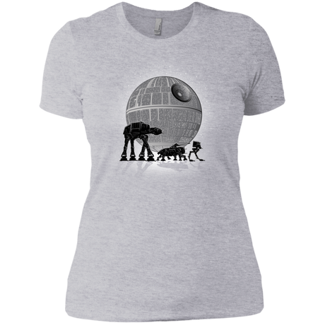 T-Shirts Heather Grey / X-Small Full Moon Over Empire Women's Premium T-Shirt