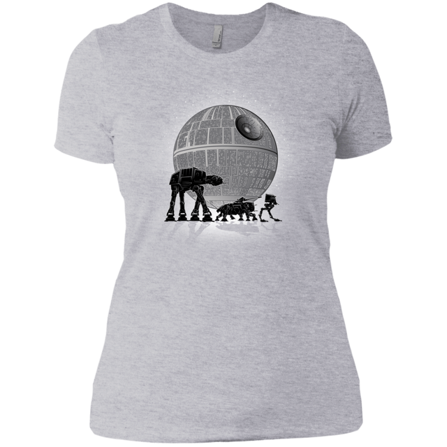 T-Shirts Heather Grey / X-Small Full Moon Over Empire Women's Premium T-Shirt