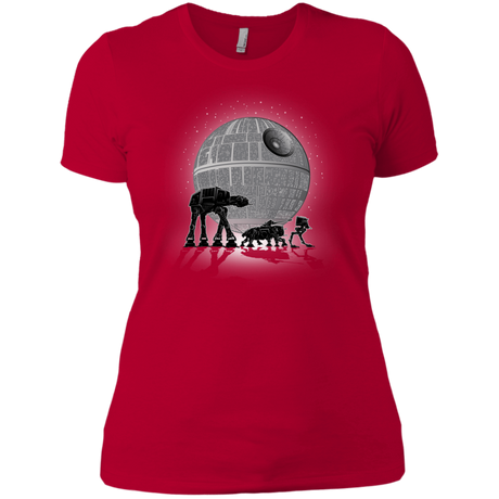 T-Shirts Red / X-Small Full Moon Over Empire Women's Premium T-Shirt