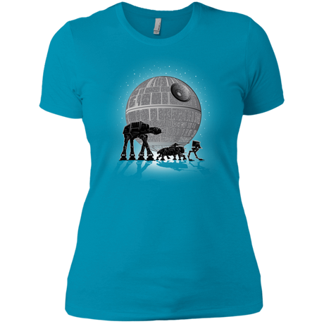 T-Shirts Turquoise / X-Small Full Moon Over Empire Women's Premium T-Shirt